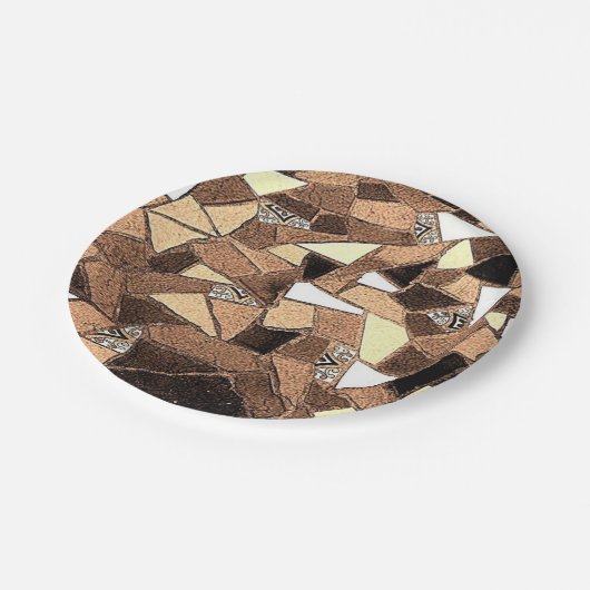 Assiettes En Carton Plaque papier 42 (Angle)