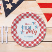 Assiettes En Carton Plaque papier 4 juillet barbecue