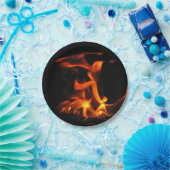 Assiettes En Carton Plaque papier 7 pouces Dancing Fire (Fête)