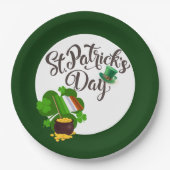 Assiettes En Carton Plaque papier à fermeture à quatre feuilles (Devant)