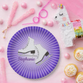 Assiettes En Carton Plaque Papier à papier pour patins à glace (Fête)