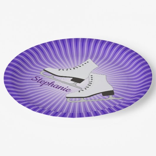 Assiettes En Carton Plaque Papier à papier pour patins à glace (Angle)