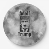 Assiettes En Carton Plaque papier Adolf Trump (Devant)