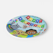Assiettes En Carton Plaque papier Akili & Friends 2 (Angle)