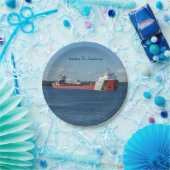 Assiettes En Carton Plaque papier Arthur M. Anderson (Fête)