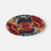 Assiettes En Carton Plaque papier avec design de couleurs allemandes (Angle)