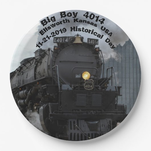 Assiettes En Carton Plaque papier Big Boy 4014 (Devant)