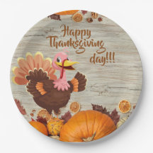 Plaque papier bon thanksgiving jour