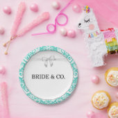 Assiettes En Carton Plaque papier Bride & Co. (Fête)