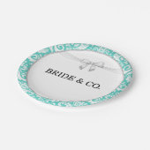 Assiettes En Carton Plaque papier Bride & Co. (Angle)