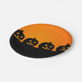 Assiettes En Carton Plaque papier citrouille (Angle)