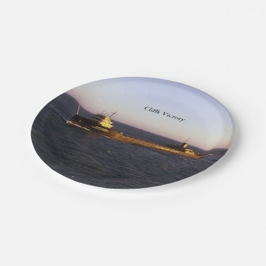 Assiettes En Carton Plaque papier Cliffs Victory (Angle)