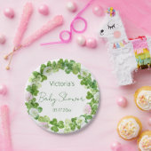 Assiettes En Carton Plaque papier Clover Meadow Blooms (Fête)