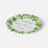 Assiettes En Carton Plaque papier Clover Meadow Blooms (Angle)