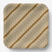 Assiettes En Carton Plaque papier - Conception en fibre 3D (Recto)