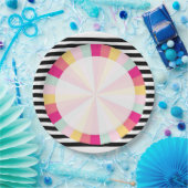 Assiettes En Carton plaque papier d'anniversaire (Fête)