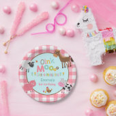 Assiettes En Carton Plaque papier d'anniversaire de ferme 7" Vieux par (Fête)