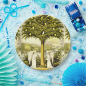 Assiettes En Carton Plaque papier de l'arbre de vie (Fête)