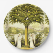 Assiettes En Carton Plaque papier de l'arbre de vie (Devant)