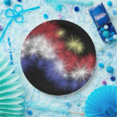 Assiettes En Carton Plaque papier de Moe Fireworks (Fête)