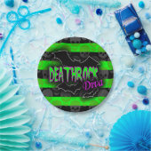 Assiettes En Carton Plaque papier Deathrock Diva (Fête)