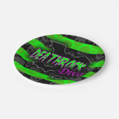 Assiettes En Carton Plaque papier Deathrock Diva (Angle)