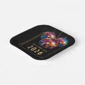 Assiettes En Carton Plaque papier du Nouvel An (Angulaire)