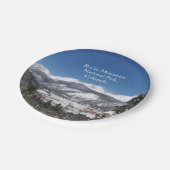 Assiettes En Carton Plaque papier du parc national Rocky Mountain (Angle)