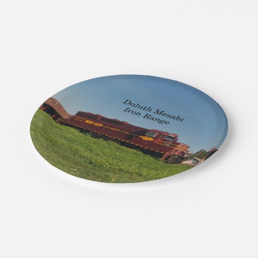 Assiettes En Carton Plaque papier Duluth Mesabi Iron Range Eng 316 (Angle)