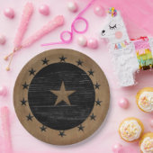 Assiettes En Carton Plaque papier étoile primitive (Fête)