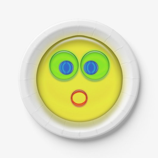 Assiettes En Carton Plaque papier - Face surprenante (Devant)