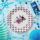 Assiettes En Carton Plaque papier - Fleur de cerisier (Fête)