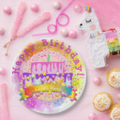 Assiettes En Carton Plaque papier gâteau d'anniversaire - HAMbWG (Fête)