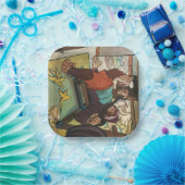 Assiettes En Carton Plaque papier #Gorilla (Fête)