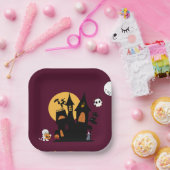 Assiettes En Carton plaque papier halloween (Fête)