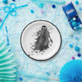 Assiettes En Carton Plaque papier Halloween déplaisante (Fête)