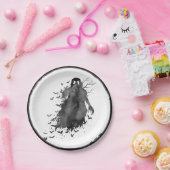 Assiettes En Carton Plaque papier Halloween déplaisante (Fête)