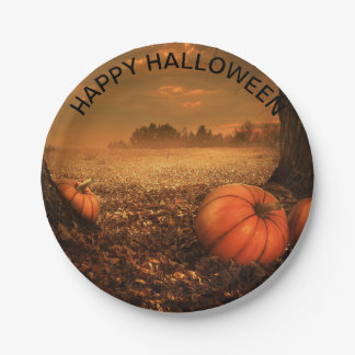 Assiettes En Carton Plaque papier Halloween Éffrayante déplaisante Gho