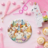 Assiettes En Carton Plaque papier Happy Hamster 7" | Anniversaire (Fête)