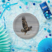 Assiettes En Carton Plaque papier Hawk (Fête)