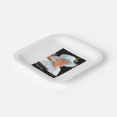 Assiettes En Carton Plaque papier HM Queen Elizabeth II (Angulaire)