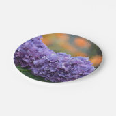 Assiettes En Carton Plaque papier Hydrangea impressionniste (Angle)