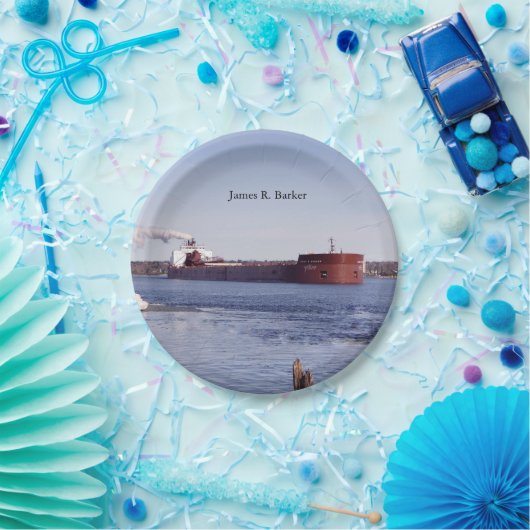 Assiettes En Carton Plaque papier James R. Barker (Fête)