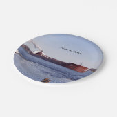 Assiettes En Carton Plaque papier James R. Barker (Angle)