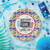 Assiettes En Carton Plaque Papier Joueur Fille Anniversaire (Fête)