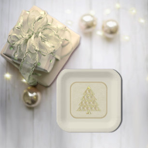 Assiettes En Carton Plaque Papier Joyoux Noel