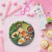 Assiettes En Carton Plaque papier Keto Diet (Fête)