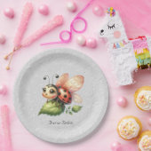 Assiettes En Carton Plaque papier Ladybug (Fête)