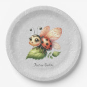 Assiettes En Carton Plaque papier Ladybug (Devant)