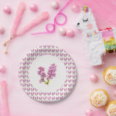 Assiettes En Carton Plaque papier - Lilacs multiples (vers. 2) (Fête)